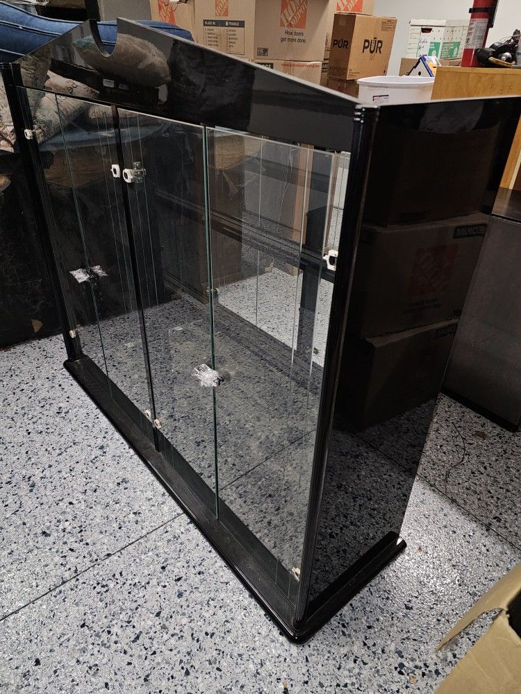 Gloss Black China Cabinet