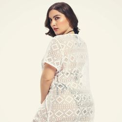 As Rose Rich Brand Name Crotchet Beach Dress Size Large White Brand New Can Be Worn For A Size Large Model Or As A Paternity Dress