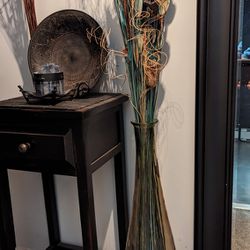 Beautiful Tall Vase With Flowers