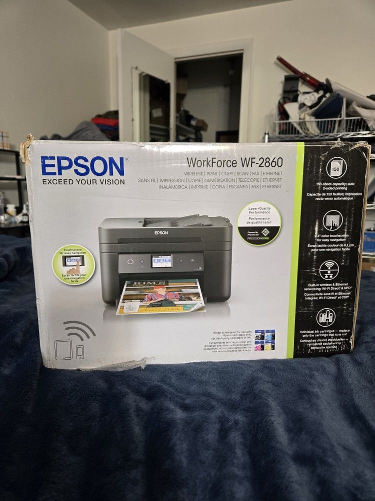 3 In 1 Epson Printer Very Lightly Used