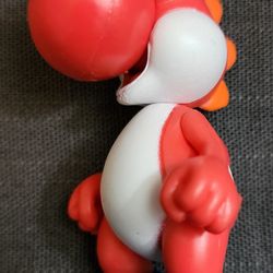 WORLD OF NINTENDO JAKKS 2.5” RED YOSHI SUPER MARIO FIGURE SERIES!