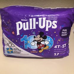Huggies Pull-Ups  - 4T-5T - 17 Count (1 Pkg Only)