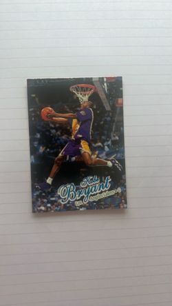 Kobe Bryant Los Angeles Lakers Basketball Card