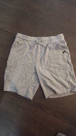 Girl’s Gray Fleece Drawstring Shorts