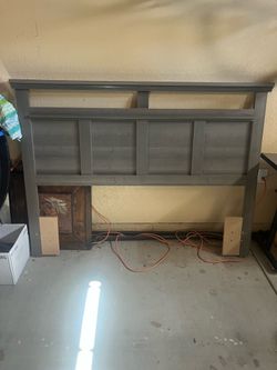 South Shore Versa Headboard, Full/Queen - Coastal Gray