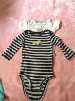 Onesie 3-6 month baby boy. Carters and Kyle and deena brand.