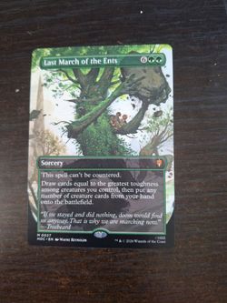 MTG - THE HOBBIT - LAST MARCH OF THE ANTS. - FOIL