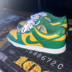 Nike Brazil Dunks (Size 10)