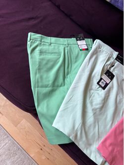 men’s wrinkle resistant shorts  sizes 35”-36”