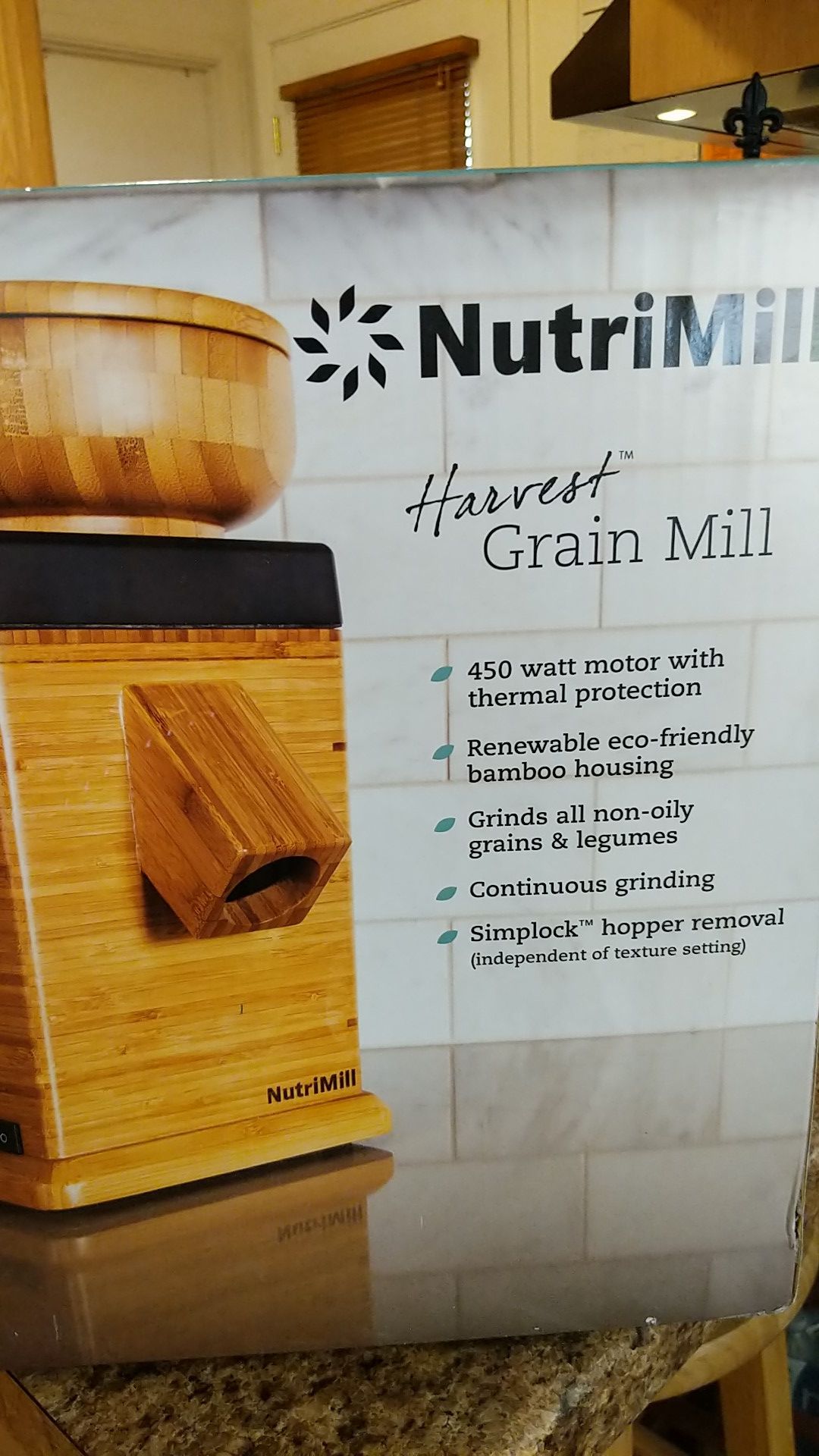 NutriMill Harvest Grain Mill