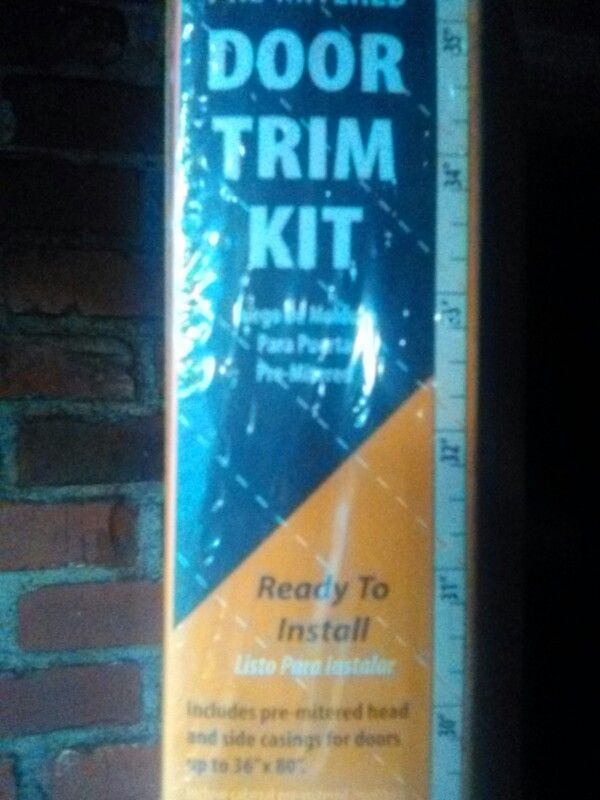 Pre-Mitered Door Trim Kit