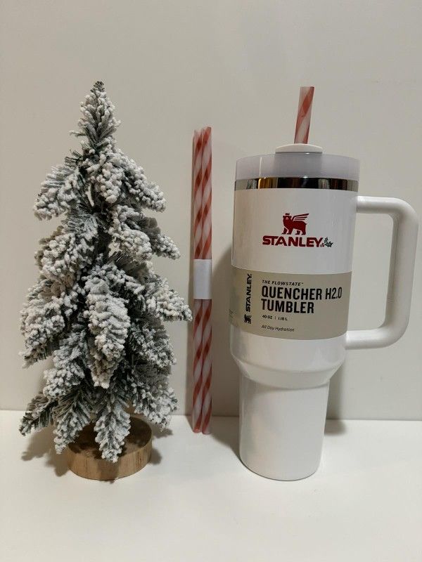 Stanley "Mistletoe Twist" H2.0 Quencher
