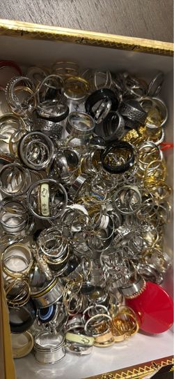Large Lot of Assorted Rings