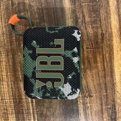 JBL GO4 portable speaker camouflage