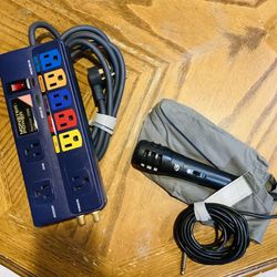 Monster Power Plug Outlet And Mic With Amp Plug - MAKE ME AN OFFER