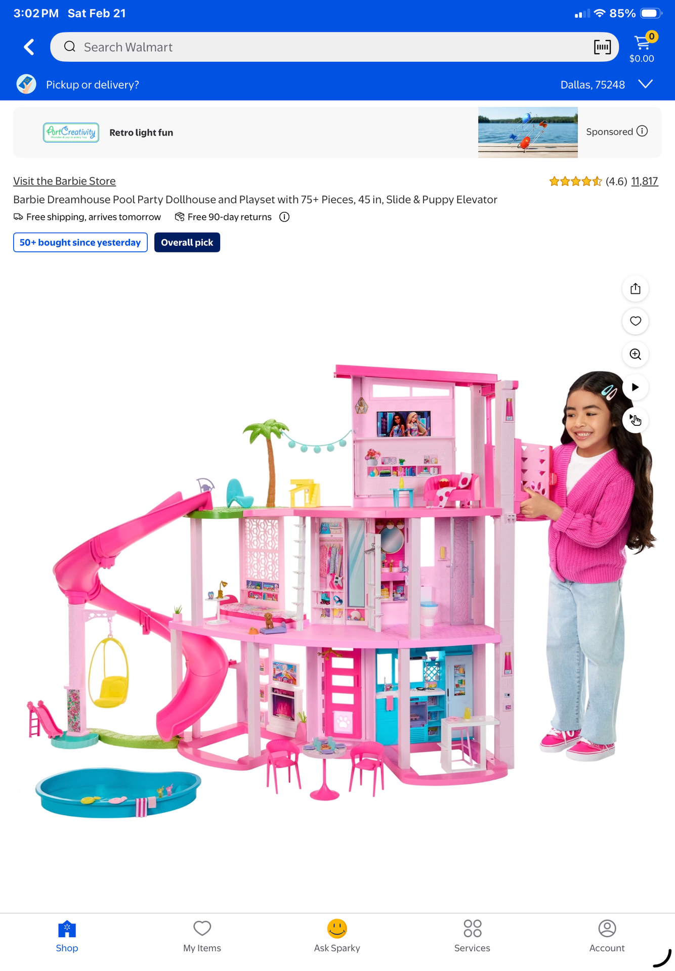 POOL PARTY BARBIE DREAM HOUSE!!!:D