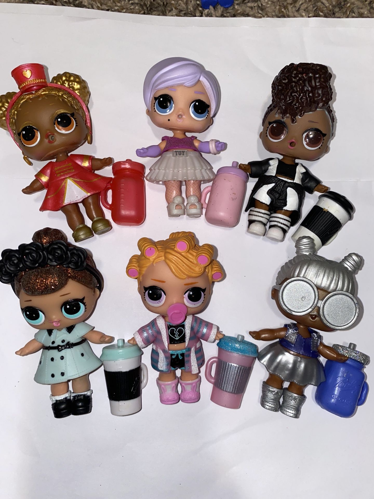 Lol dolls lot of 6