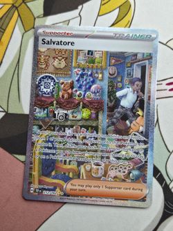 Salvatore Pokemon Card