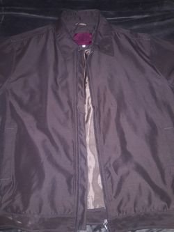 Men's Jacket XL Sporty Classic A.D.A 90s (Brown) *Used*