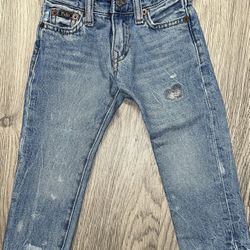 Authentic POLO RALPH LAUREN TODDLER JEANS – 2 in size 2T, 1 in size 3T. 
