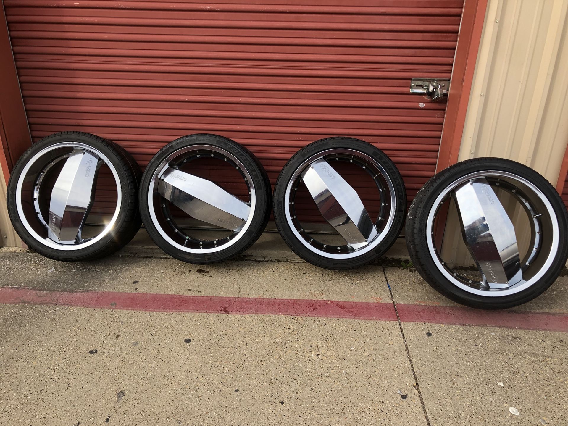 GITANO BLADE DODGE CHARGER CHALLENGER CHRYSLER 300 RIMS 22 INCH