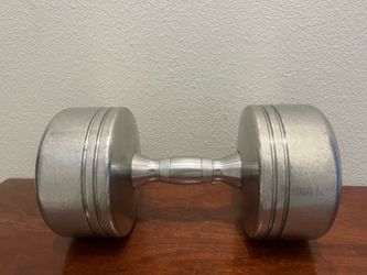 50 lb Solid Metal Dumbbell