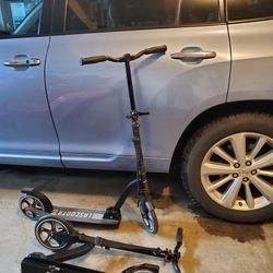 Full Size Adult Folding Portable Scooters LIKE NEW with box