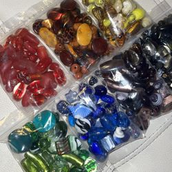 Mixed Lampwork Glass Beads