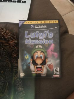 Luigi’s mansion GameCube