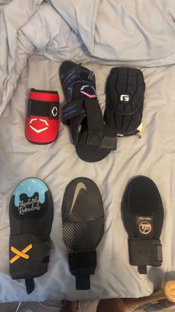 leg guard, elbow, sliding mitts