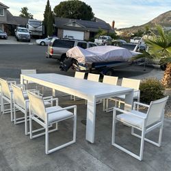 Restoration Hardware Marbella Outdoor 11-Piece Dining Set
