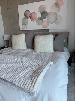 King storage bed frame