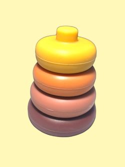 Baby Stacking Rings Toy Silicone