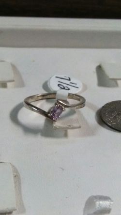 .925 s. 7.5 sterling silver ring.