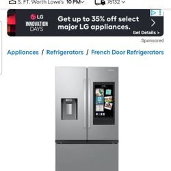 Digital Black Refrigerator 
