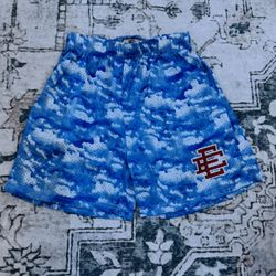 Eric Emanuel EE Mesh Sky Blue Shorts