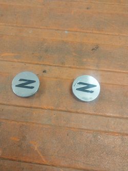 300zx Chrome Wheel Center Caps Nissan 300zx  Z32