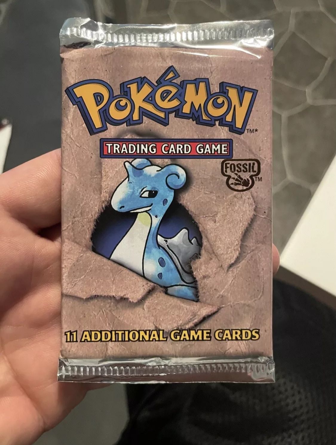 1999 Fossil Factory Sealed LAPRAS Pokemon Vintage Pack 