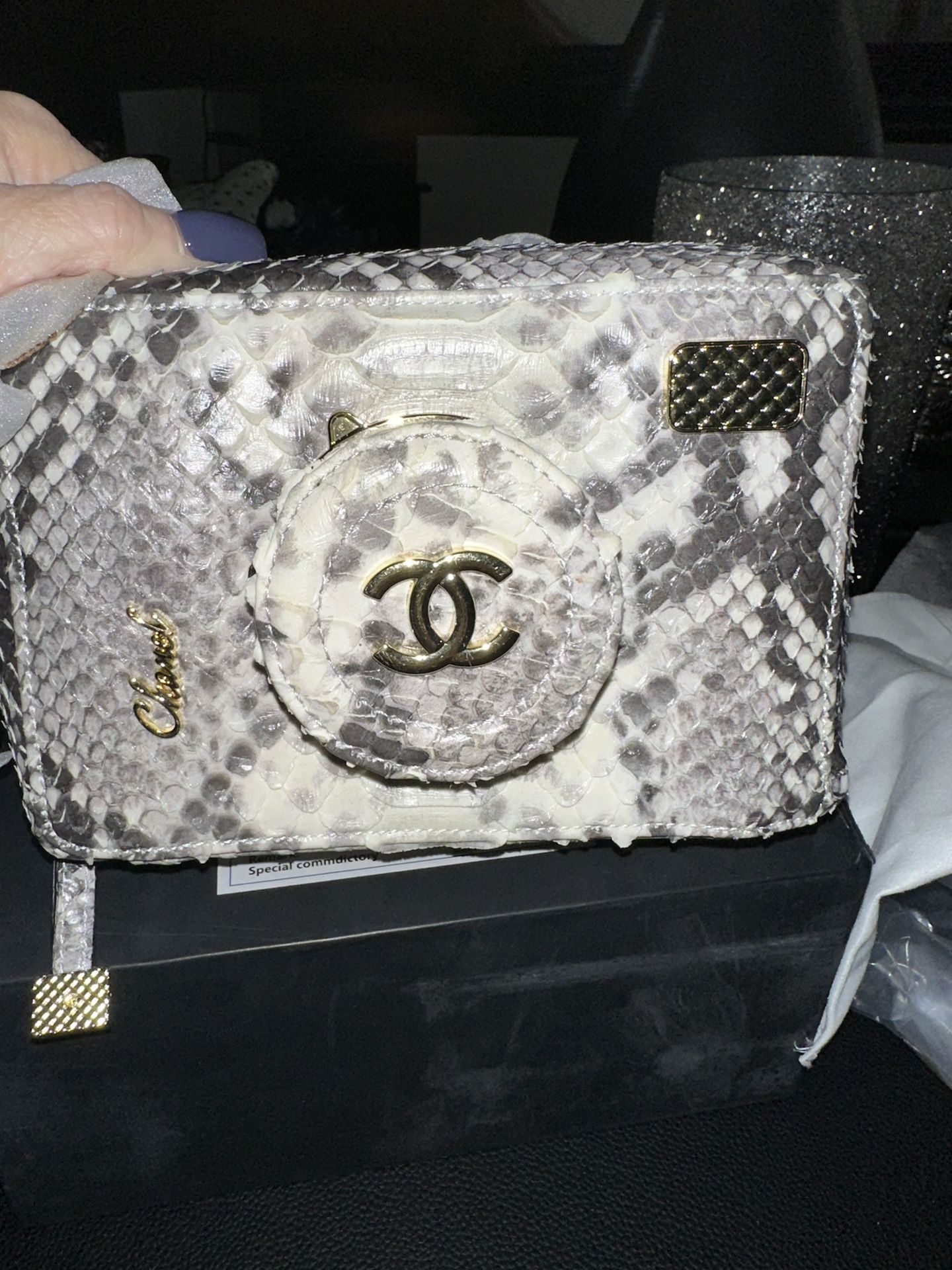 Gorgeous Snake Print Bag
