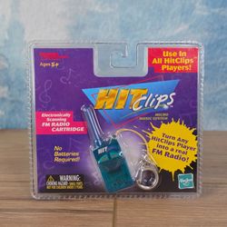 Tiger Electronics HitClips FM Radio Cartridge NWT
