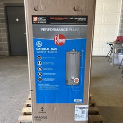 Rheem Performance Plus 40 Gallon Short Natural Gas Water Heater