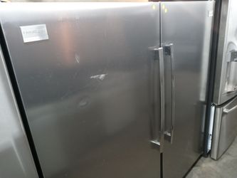 Frigidaire Professional stainless steel all-fridge and all-freezer set - Free delivery