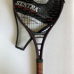 Sentra Tennis Racket Vintage 1987 Cover Size 28 1/4”