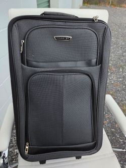 Prodigy Black Rolling Carry-On Suitcase