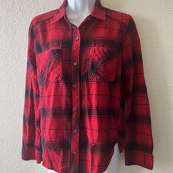 Abercrombie & Fitch Womens plaid Shirt