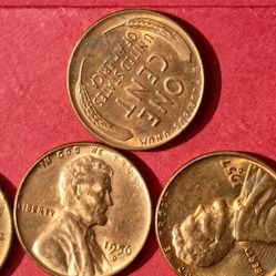 Brilliant Uncirculated Wheat Cents 