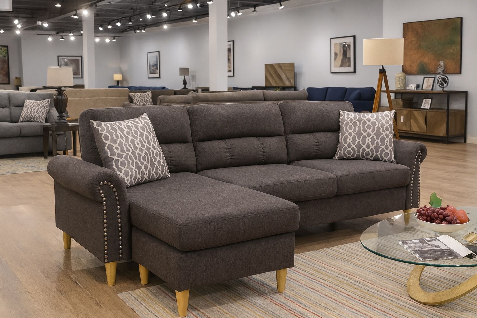 ποΈ NEW!! Cozy Reversible Sectional Sofa STILL IN π¦ ποΈ