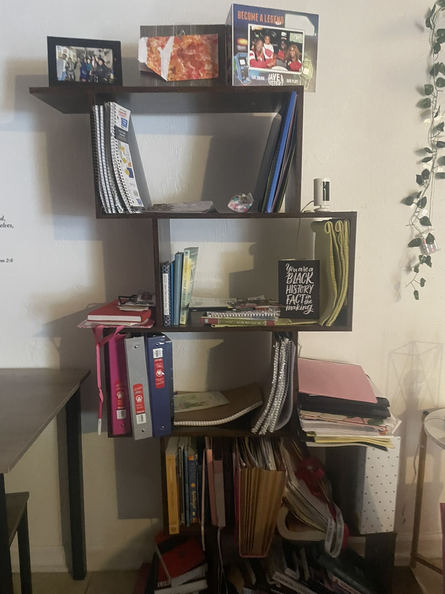 Geometric Book shelf 