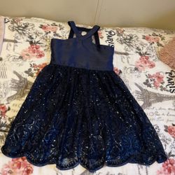 Navy Blue Dress