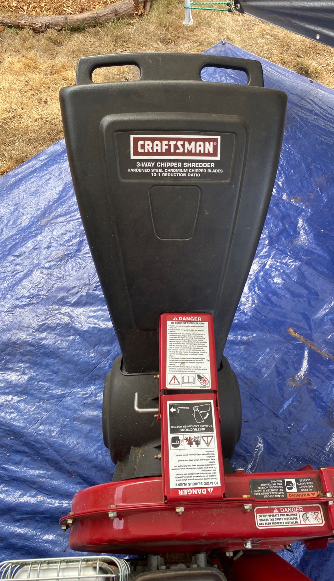 Craftsman 3 way chipper, 1450 Briggs Stratton series... for Sale in
